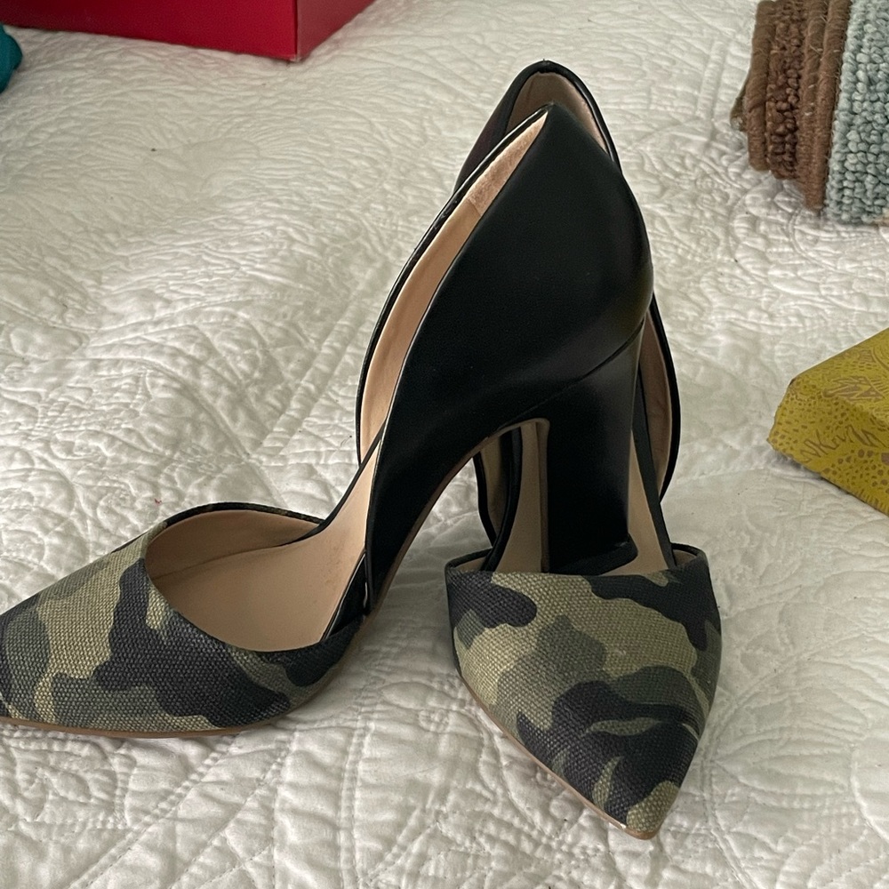 Camouflage Heels